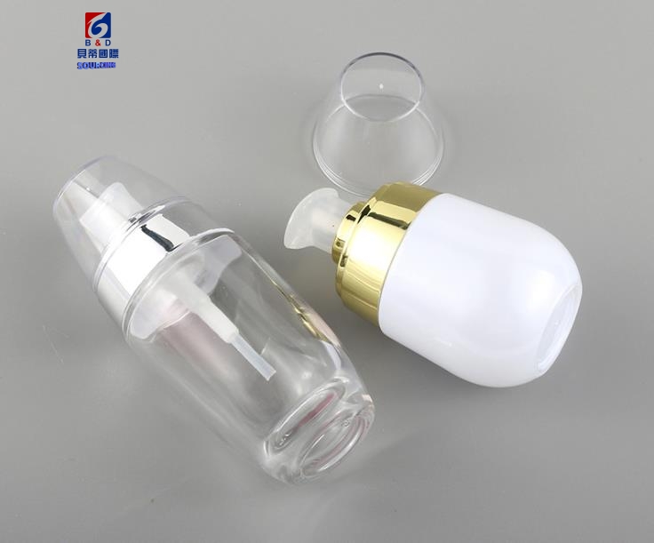 30/50ML Round barrel essence glass bottle