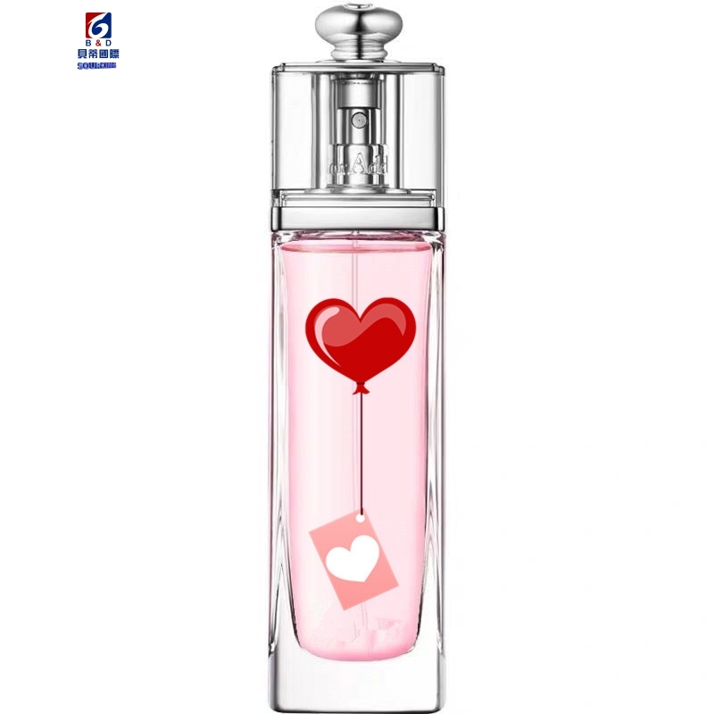 100ML Square Glass Perfume Spray Bottle