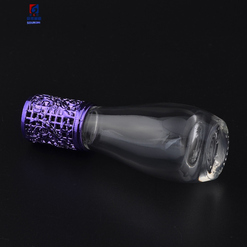 12ML Glass Roller Bottle With Alloy Cover