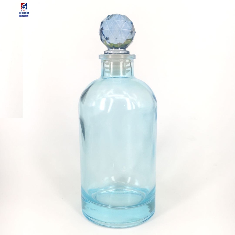 250/300ML Straight round flat mouth aromatherapy glass bottle