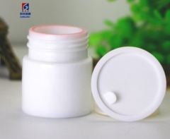 30g White porcelain cream bottle