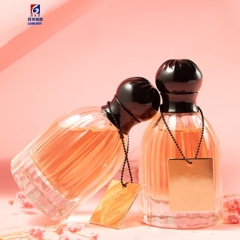 30ML Lantern-shaped vertical stripes high-grade perfume bottle