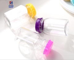 Small Pudding Transparent Packaging Bottle