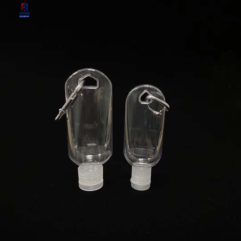 50/60ml Transparent Plastic Bottle