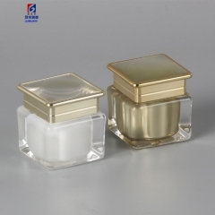 10/15/20g High Grade Acrylic Cream Jar