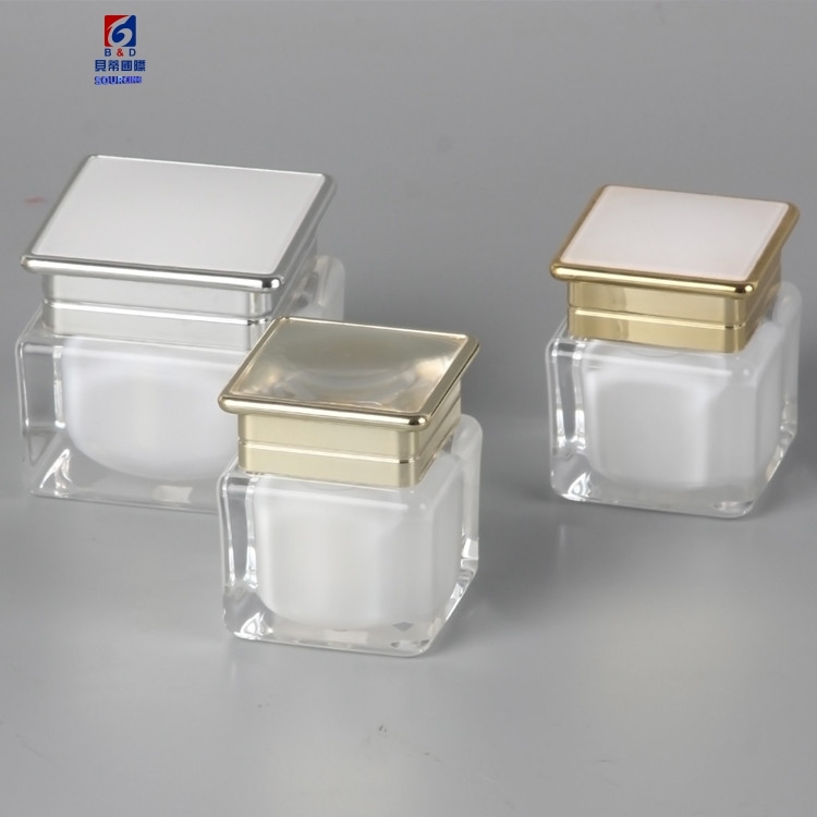 10/15/20g High Grade Acrylic Cream Jar