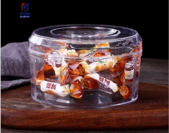 Transparent packaging plastic box