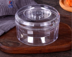 Transparent packaging plastic box