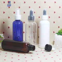 100ML Plastic dropper essential oil bottle