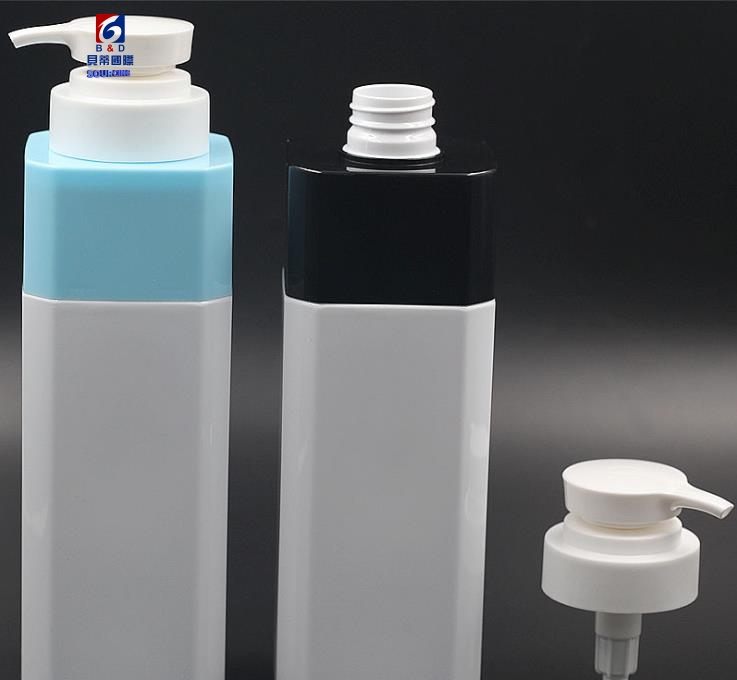 1000ML Square Plastic Lotion Bottle