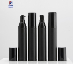 50ML Black Frosted Vacuum Lotion Bottle