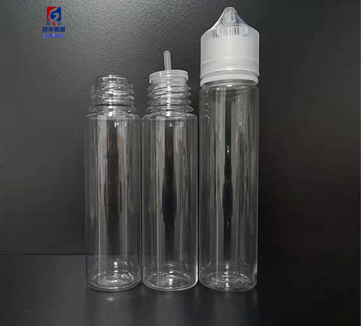 10/20/30/60/70/100/120ML Anti-theft Cover Plastic Bottle