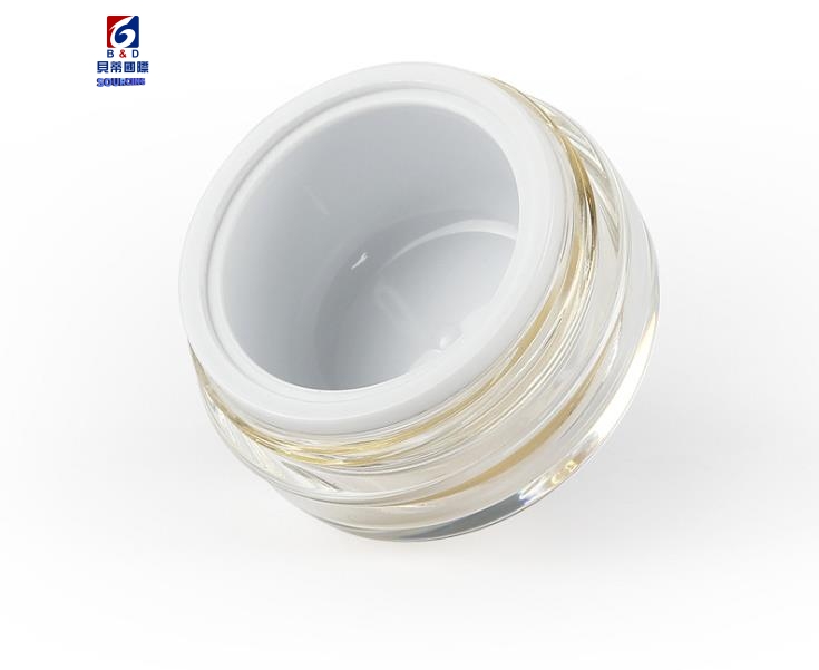 5/15G Double Layer Acrylic Cream Jar