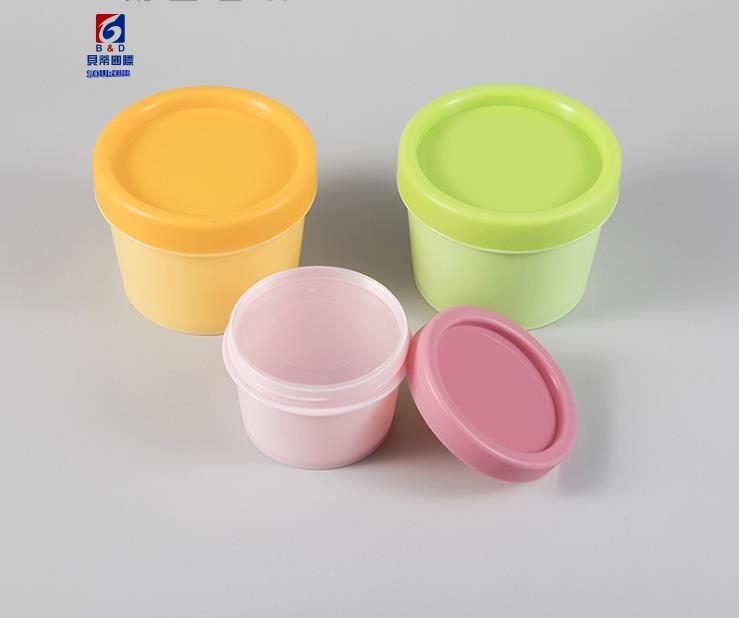 50/100G High Capacity Plastic Cream Can