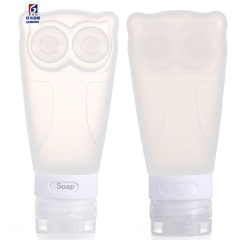 83ML Owl Silicone Travel Bottle