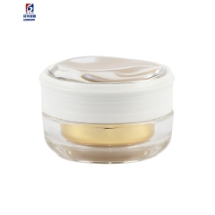 5/15G Double Layer Acrylic Cream Jar