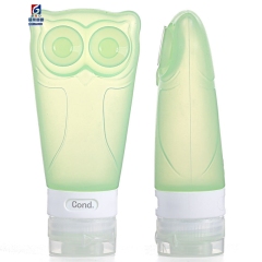 83ML Owl Silicone Travel Bottle