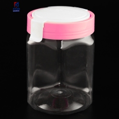 500ml Transparent Sealed Plastic Can