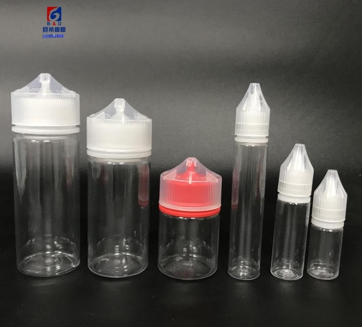 10/20/30/60/70/100/120ML Anti-theft Cover Plastic Bottle