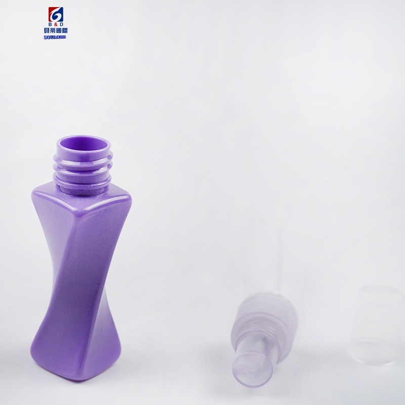 20ML Purple Irregular Spray Bottle