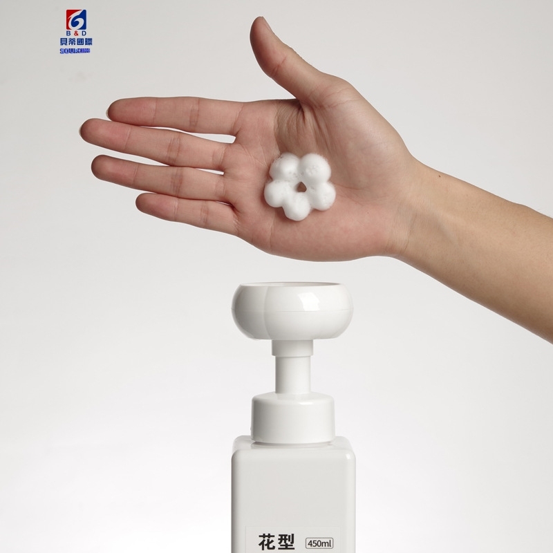 250ml Flower Pump Head Lotion Bottle