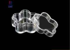 4g Flower Shape Transparent Cream Jar