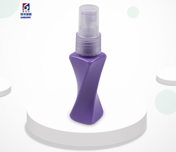 20ML Purple Irregular Spray Bottle