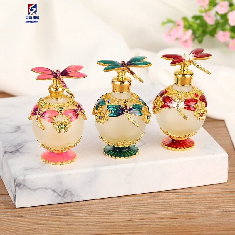 25ML Dragonfly perfume essence round ball bottle