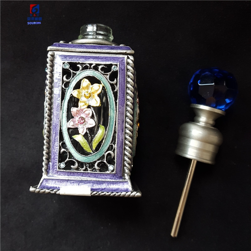 10ML Metal High-grade Square Essential Oil Bottle