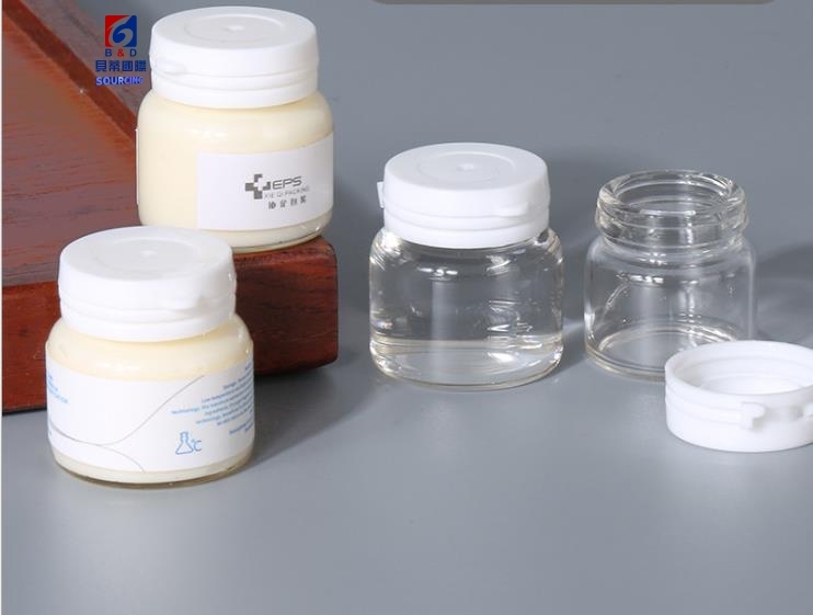 5/10/15g Transparent Glass Cream Jar