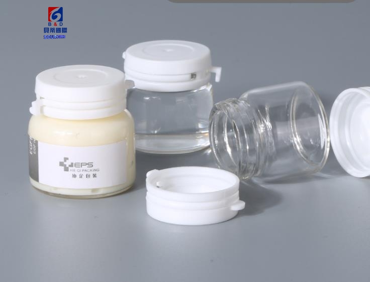 5/10/15g Transparent Glass Cream Jar