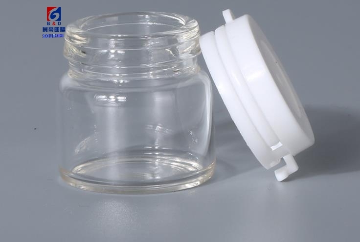 5/10/15g Transparent Glass Cream Jar