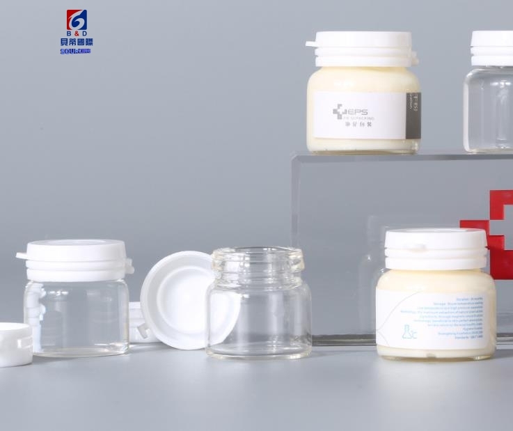 5/10/15g Transparent Glass Cream Jar