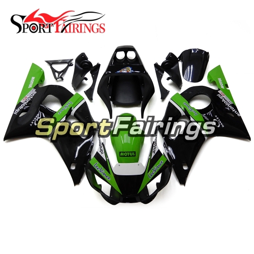 Fairing Kit Fit For Yamaha YZF R6 1998 - 2002 - Green Black