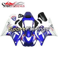 Fairing Kit Fit For Yamaha YZF R1 1998 1999 -White Blue