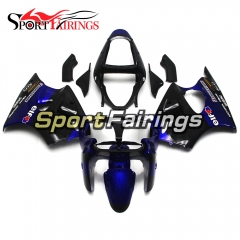 Fairing Kit Fit For Kawasaki ZX6R 2000-2002- Elf Black Blue