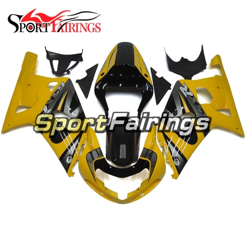 Fairing Kit Fit For Suzuki GSXR600 750 2000-2003 -Yellow Black