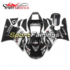 Fairing Kit Fit For Yamaha YZF R1 2000 2001 - Black White