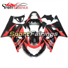 Fairing Kit Fit For Suzuki GSXR600 750 2000 - 2003 -Pink Black