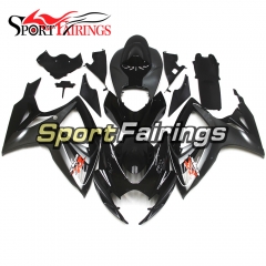 Fairing Kit Fit For Suzuki GSXR600 750 2006 - 2007 - Matte Grey Black