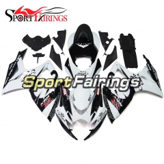 Fairing Kit Fit For Suzuki GSXR600 750 2006 - 2007 - White Black