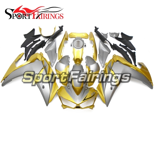 Fairing Kit Fit For Yamaha YZF R25 R3 2014 - 2018 - Yellow Silver