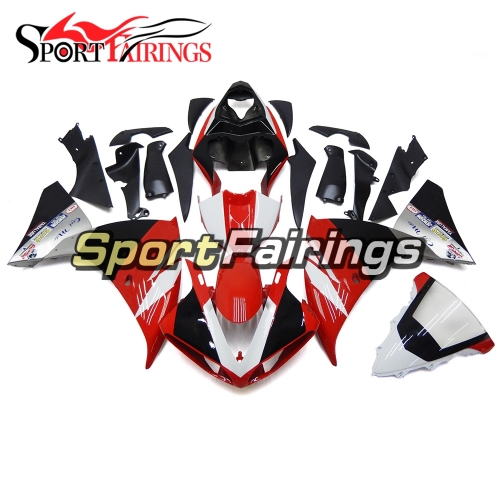 Fairing Kit Fit For Yamaha YZF R1 2009-2011 - White Red Black