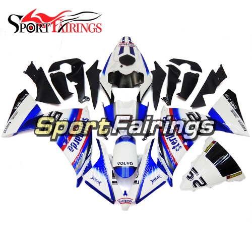 Fairing Kit Fit For Yamaha YZF R1 2012 - 2014 - White Blue