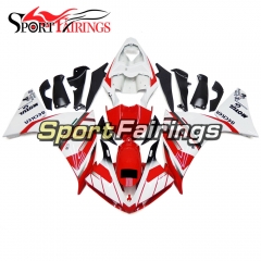 Fairing Kit Fit For Yamaha YZF R1 2009 - 2011 -Flat White Red