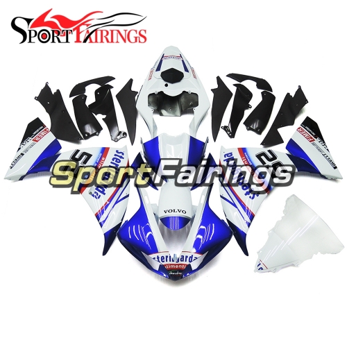 Fairing Kit Fit For Yamaha YZF R1 2009 - 2011 -White Blue