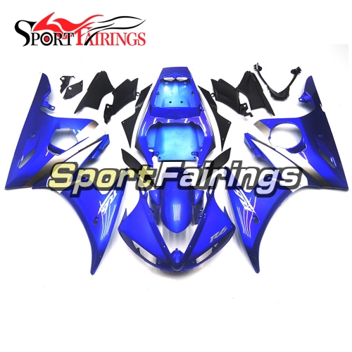 Fairing Kit Fit For Yamaha YZF R6 2005 -  Blue White