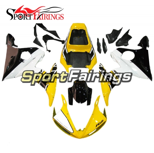 Fairing Kit Fit For Yamaha YZF R6 2005 -  Yellow White