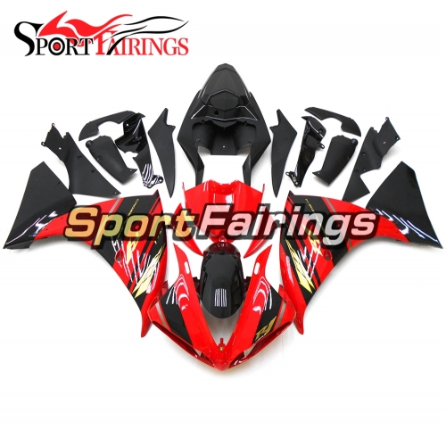 Fairing Kit Fit For Yamaha YZF R1 2009 - 2011 -Red Black