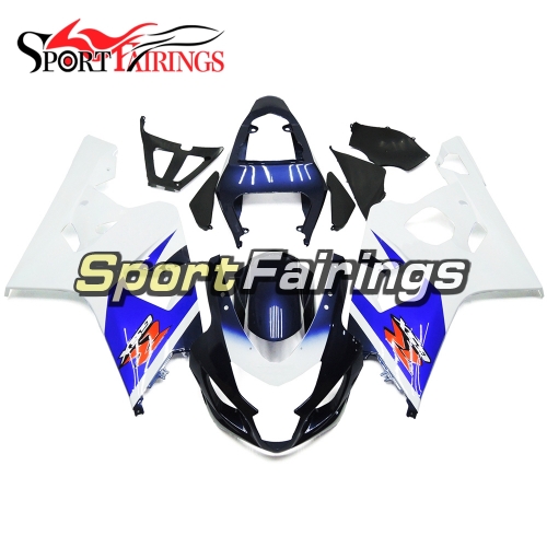 Fairing Kit Fit For Suzuki GSXR600 750 2004 - 2005 - Blue White